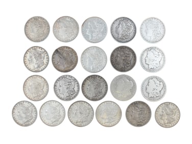 (21) Morgan Dollars