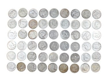 Franklin & Kennedy Half Dollars
