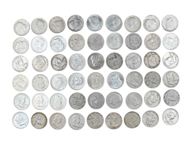 Franklin & Kennedy Half Dollars