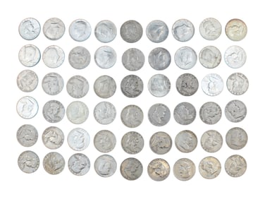 Franklin & Kennedy Half Dollars