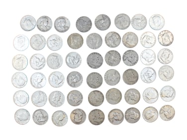 Franklin & Kennedy Half Dollars