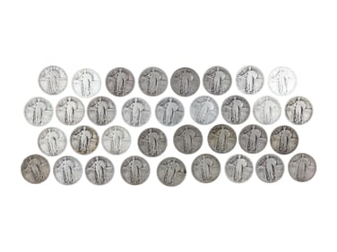 Standing Liberty Quarters