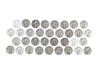 Standing Liberty Quarters