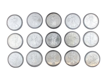 (15) American Silver Eagles