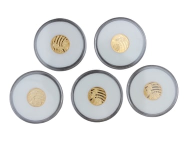 (5) Cook Islands $5 Gold Tribute to the US Coins