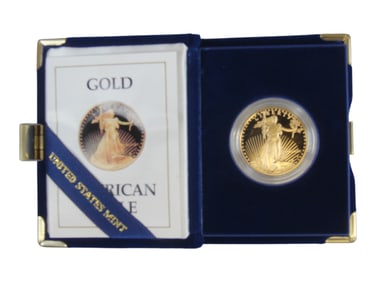 1990 American Gold Eagle $50