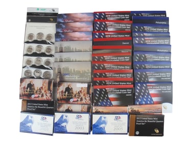 U.S. Mint Uncirculated Sets 2003 to 2018