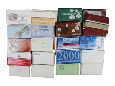 U.S. Mint Uncirculated Sets 1973 to 2005