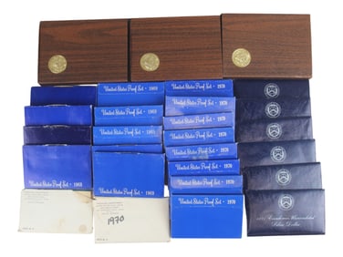 U.S. Mint Proof and Uncirculated Sets and Dollars