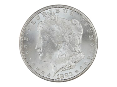1883-CC Morgan Dollar