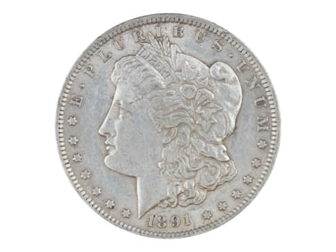 1891-CC Morgan Dollar