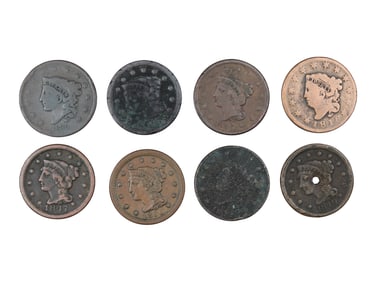 Large Cent Collection