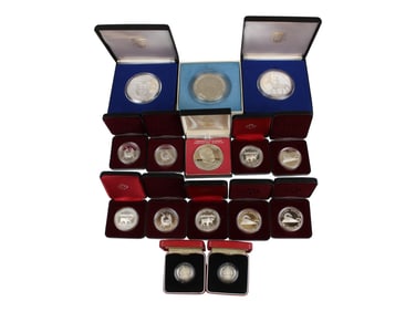 Canada, Panama, Britain, & Bahamas Silver Coins