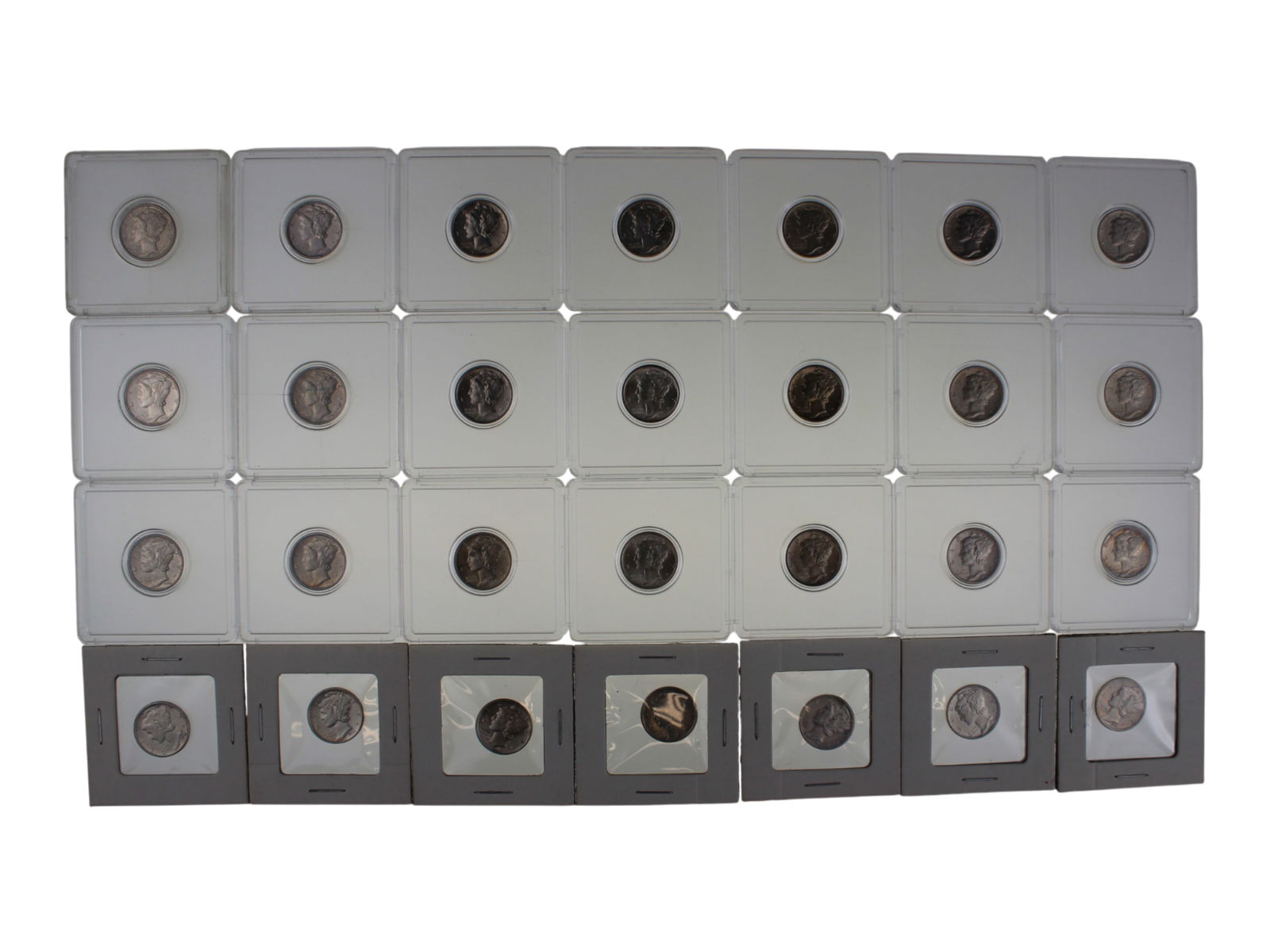 (28) High Grade Mercury Dimes (1 of 5)