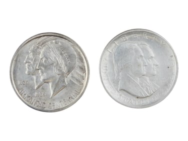 1926 Sesquicentennial & 1936 Arkansas 50C Commems