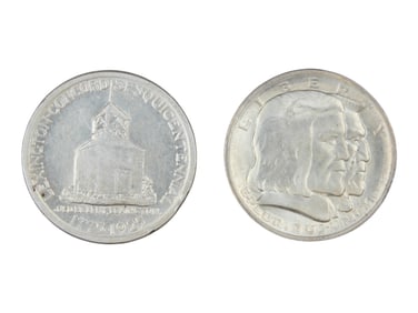 1925 Lexington & 1936 Long Island 50C Commems