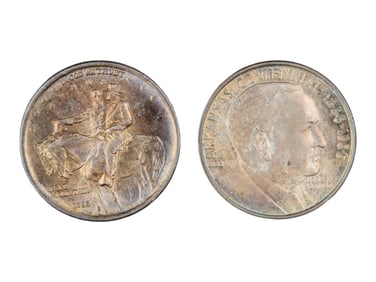 1925 Stone Mountain & 1936 Robinson 50C Commems