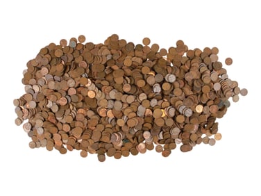 Estate Wheat Cent Hoard 17+ Pounds