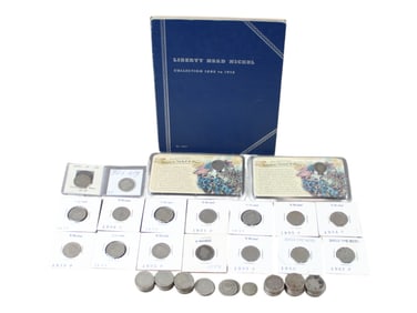 Estate Coin Collection Early Nickels