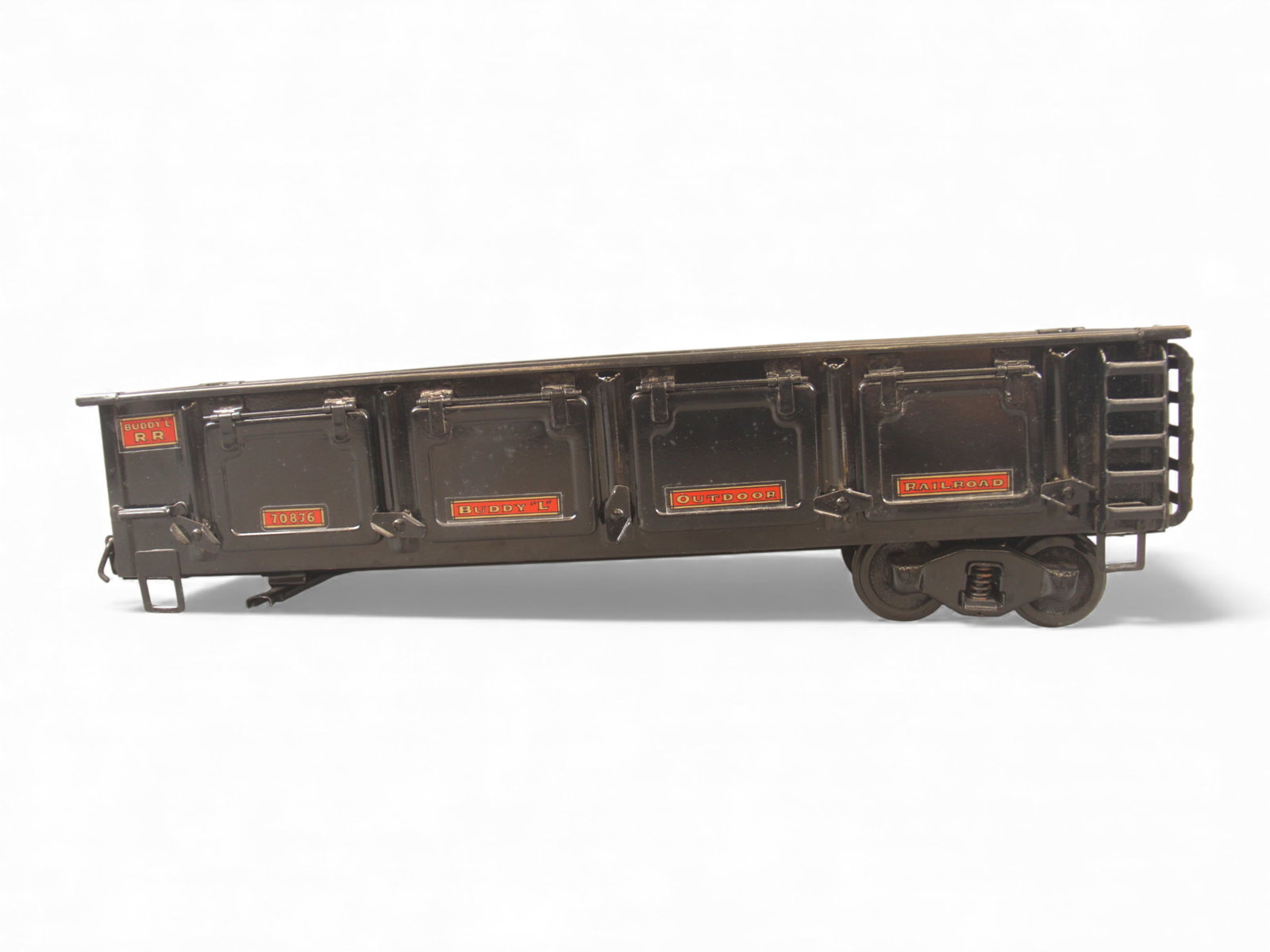 Buddy L Outdoor Railroad 1008 Side Dump Car (1 of 7)