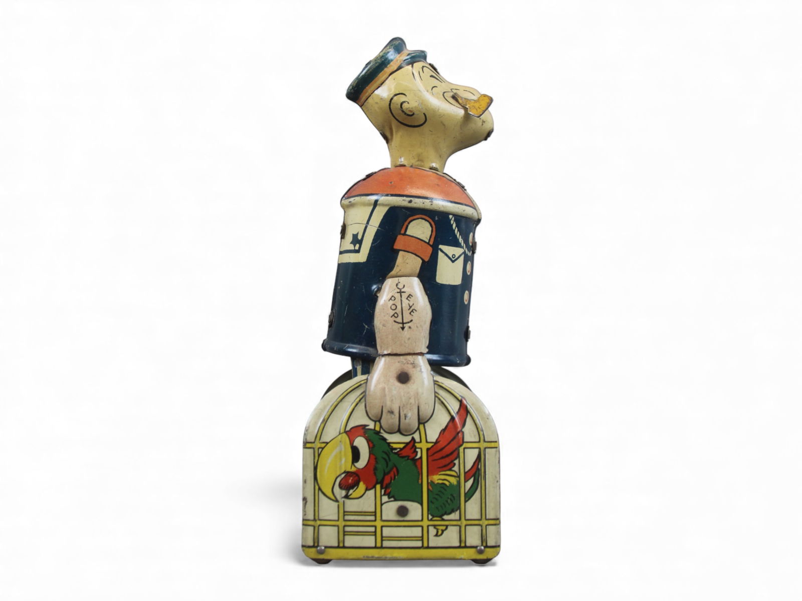 Unique Art Popeye with Bird Cages Toy (1 of 4)