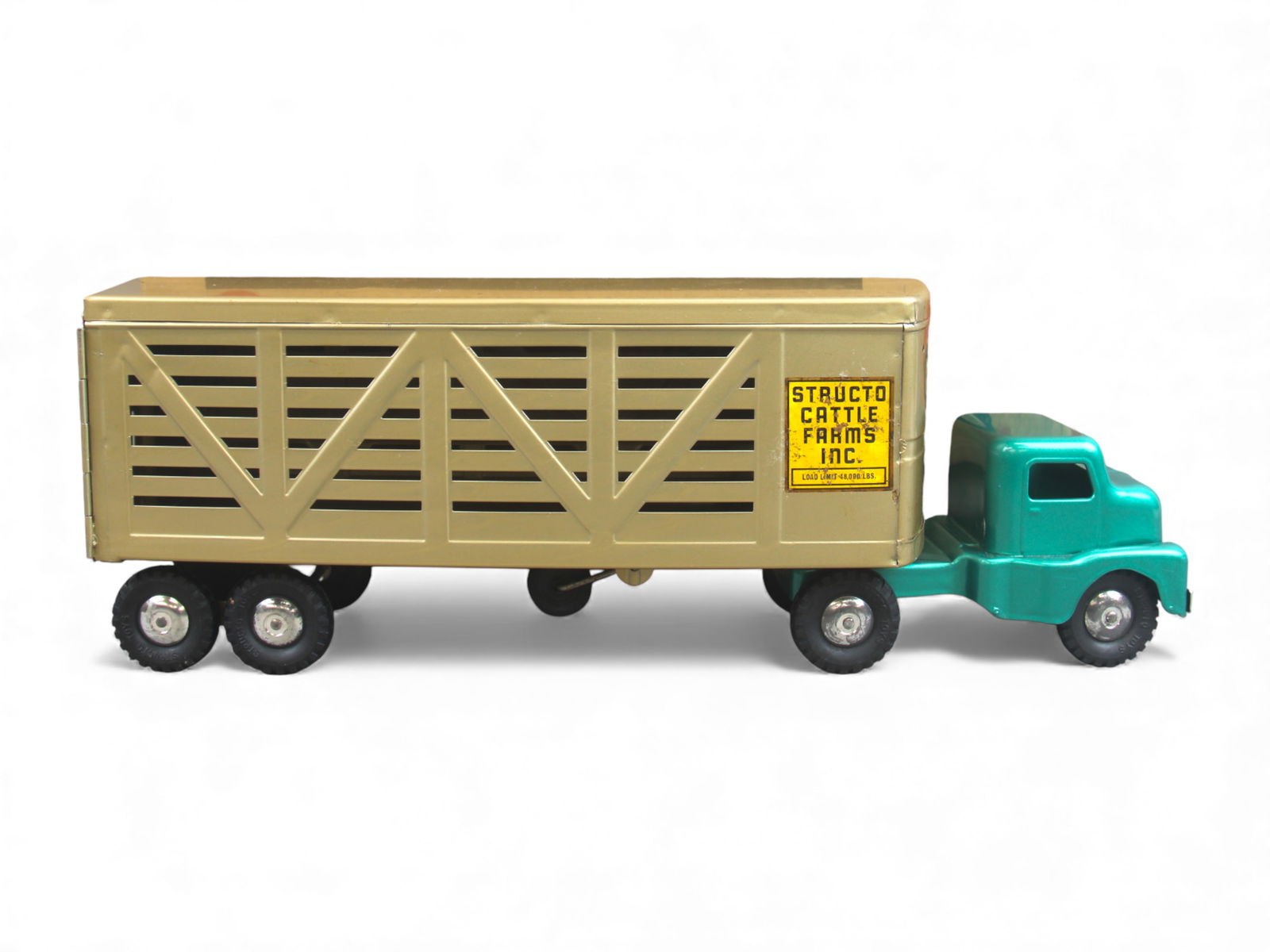 Structo No. 960 Cattle Trailer in Original Box (1 of 10)