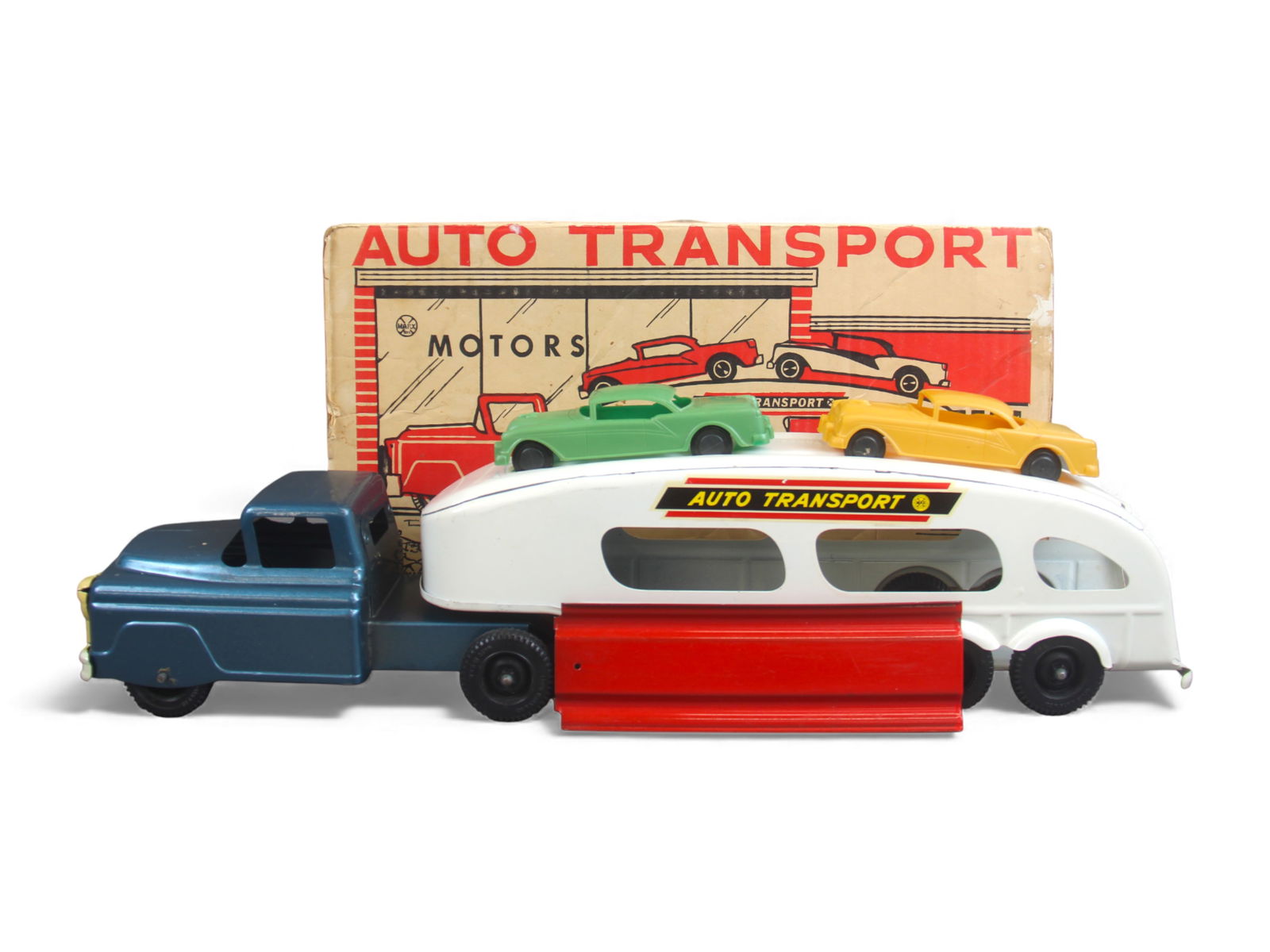 Marx Auto Transport Set in Original Box (1 of 8)