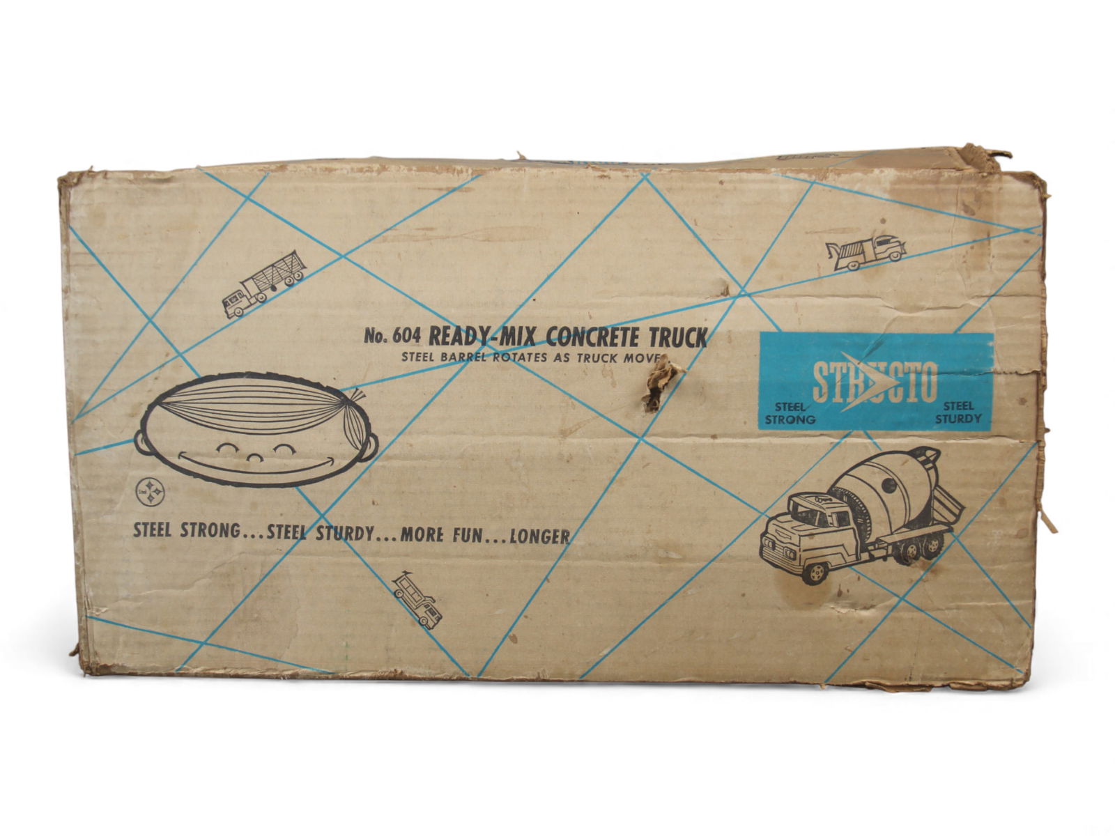 Boxed Structo 604 Ready-Mix Concrete Truck - 9