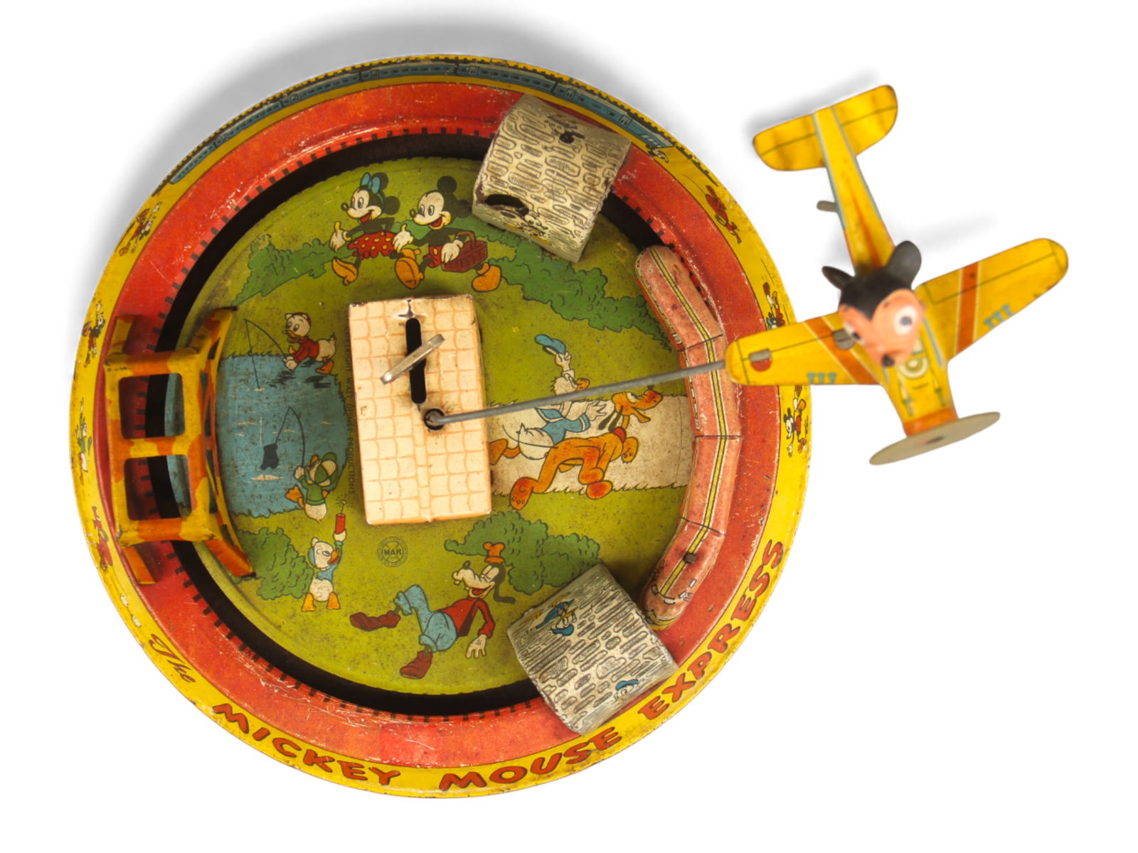 Marx Mickey Mouse Express Toy - 5