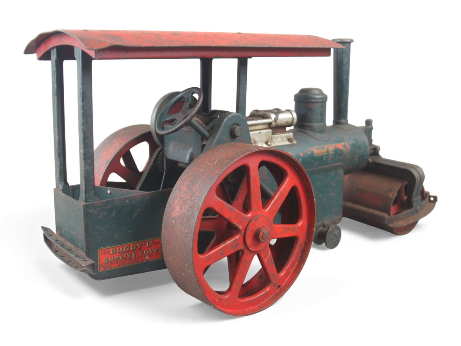 Early Buddy L 290 Road Roller - 3