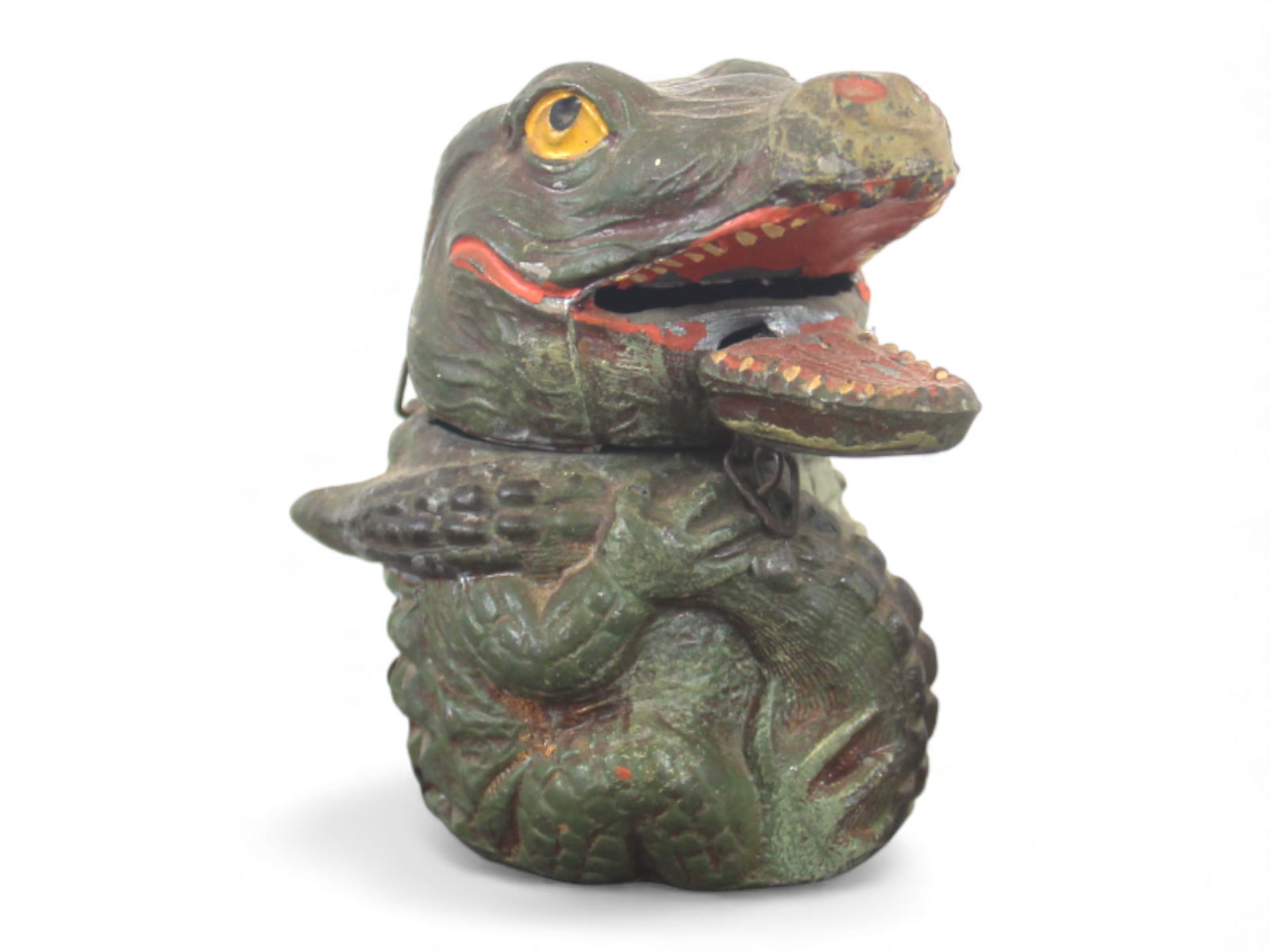 Alligator Spring Jawed Mechanical Bank - 2
