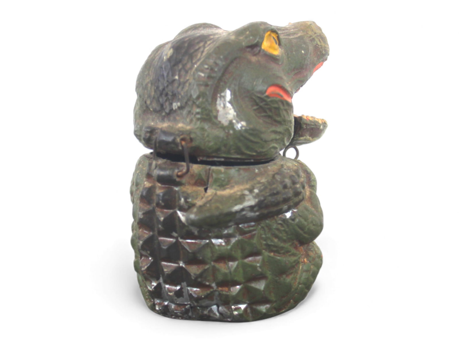 Alligator Spring Jawed Mechanical Bank - 3