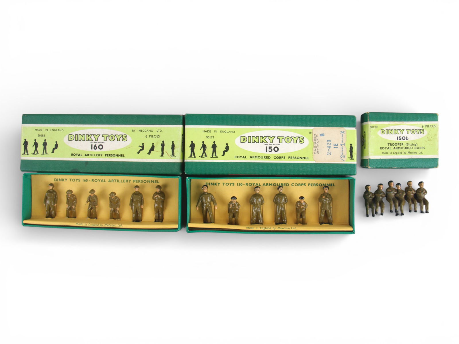 (3) Boxed Dinky Military Figure Sets (1 of 4)