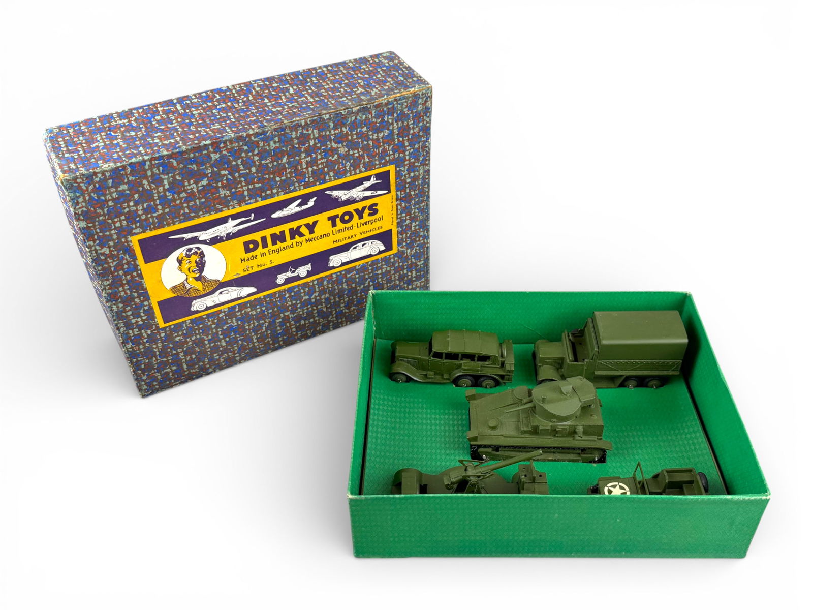 Scarce Boxed Dinky US Military Set #5 (1 of 20)
