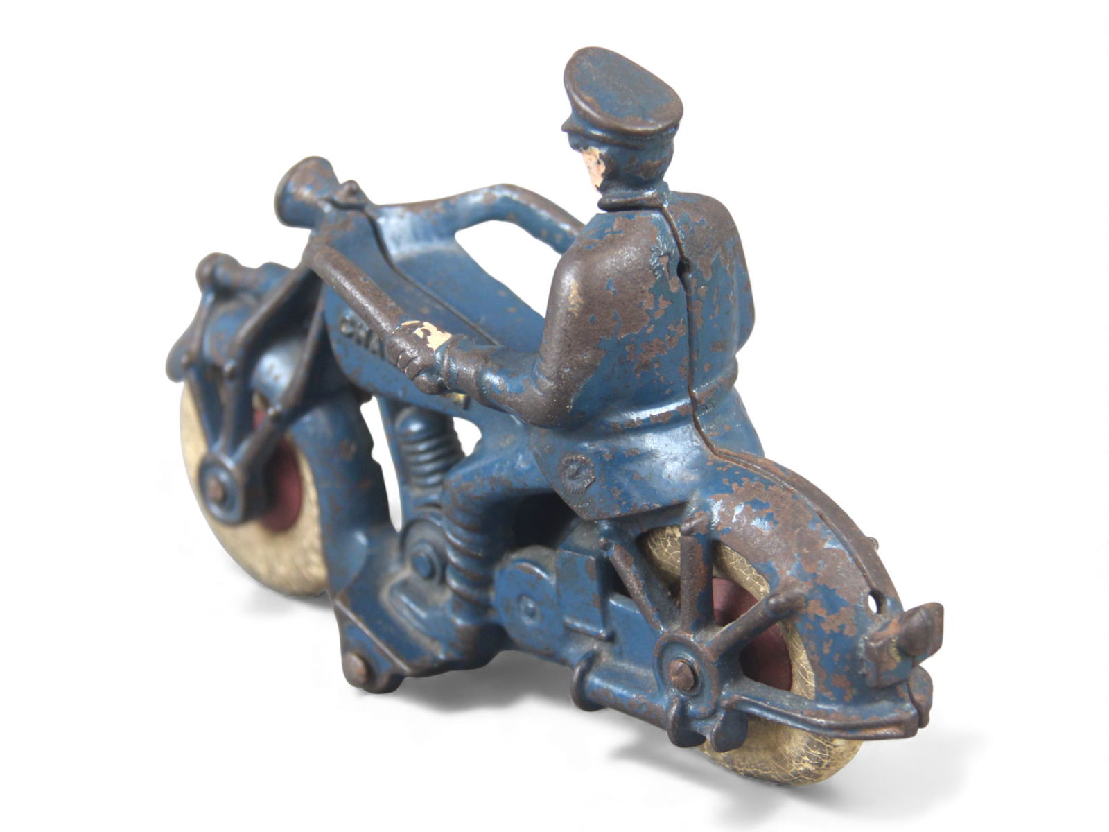 (2) Cast Iron Motorcycles - 3