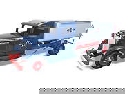 Custom Buddy L International Express Dump Truck: Modern Production, painted pressed steel. 24" long. It shows light handling. Shipping: Weiss Auctions offers full-service, in-house shipping for nearly all items in this auction. For a shipping quote,