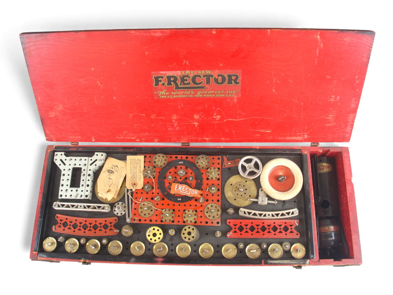 Boxed A.C. Gilbert #8 Zeppelin Erector Set (1 of 5)