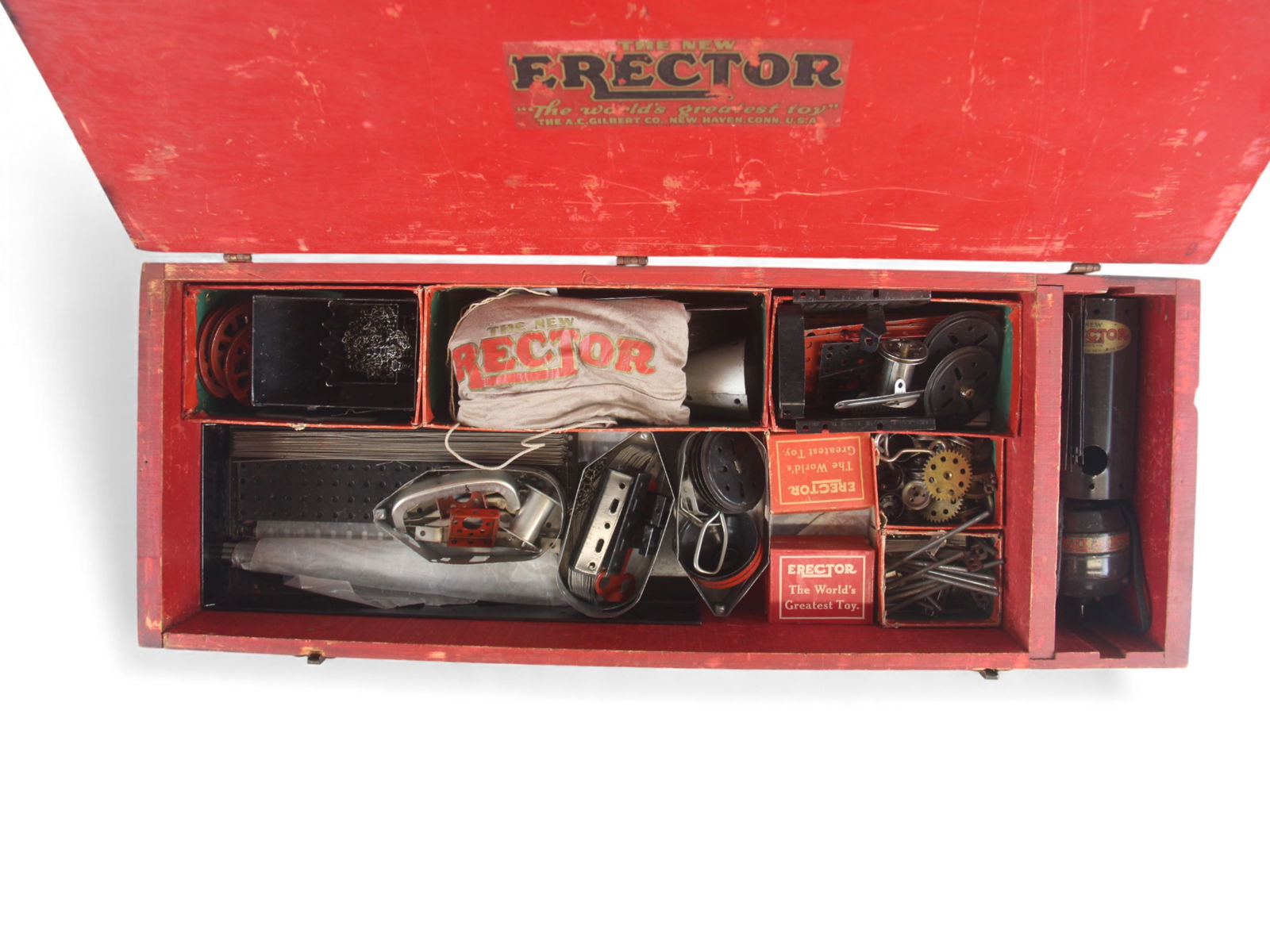 Boxed A.C. Gilbert #8 Zeppelin Erector Set - 4