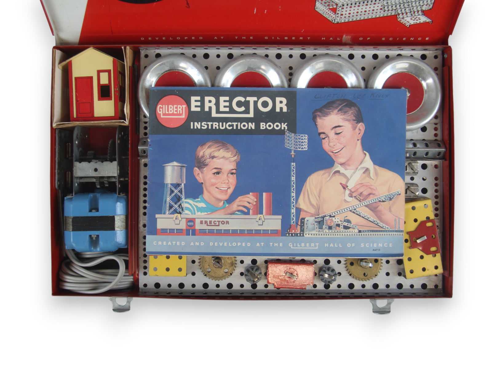 (2) Boxed A.C. Gilbert Science Series Erector Sets - 6
