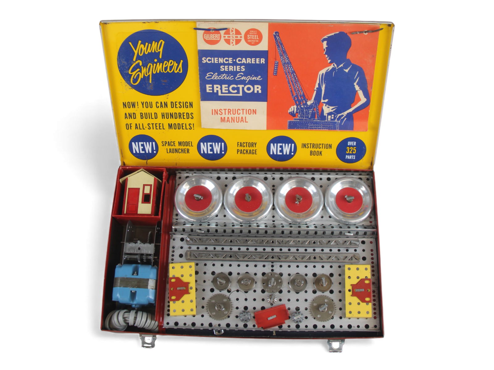 (2) Boxed A.C. Gilbert Science Series Erector Sets - 8