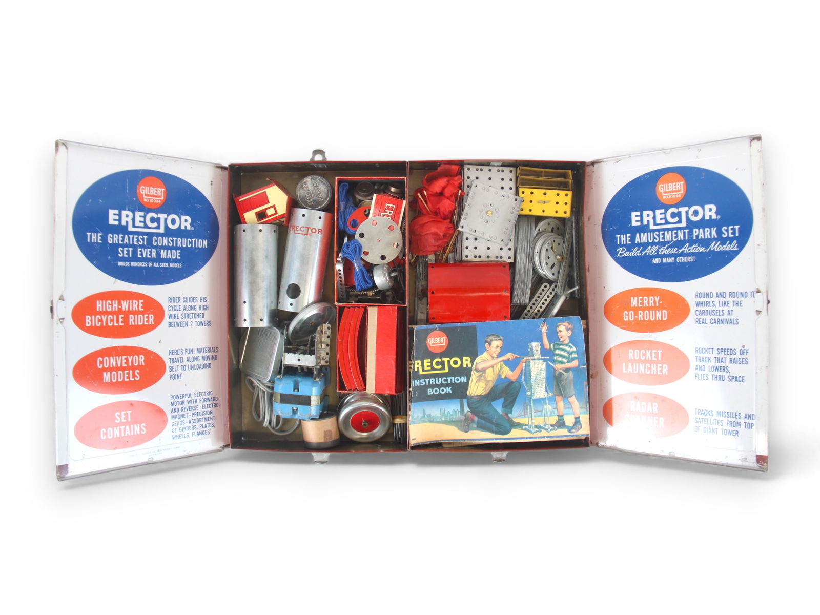 Boxed A.C. Gilbert #10094 & 10084 Erector Sets - 2