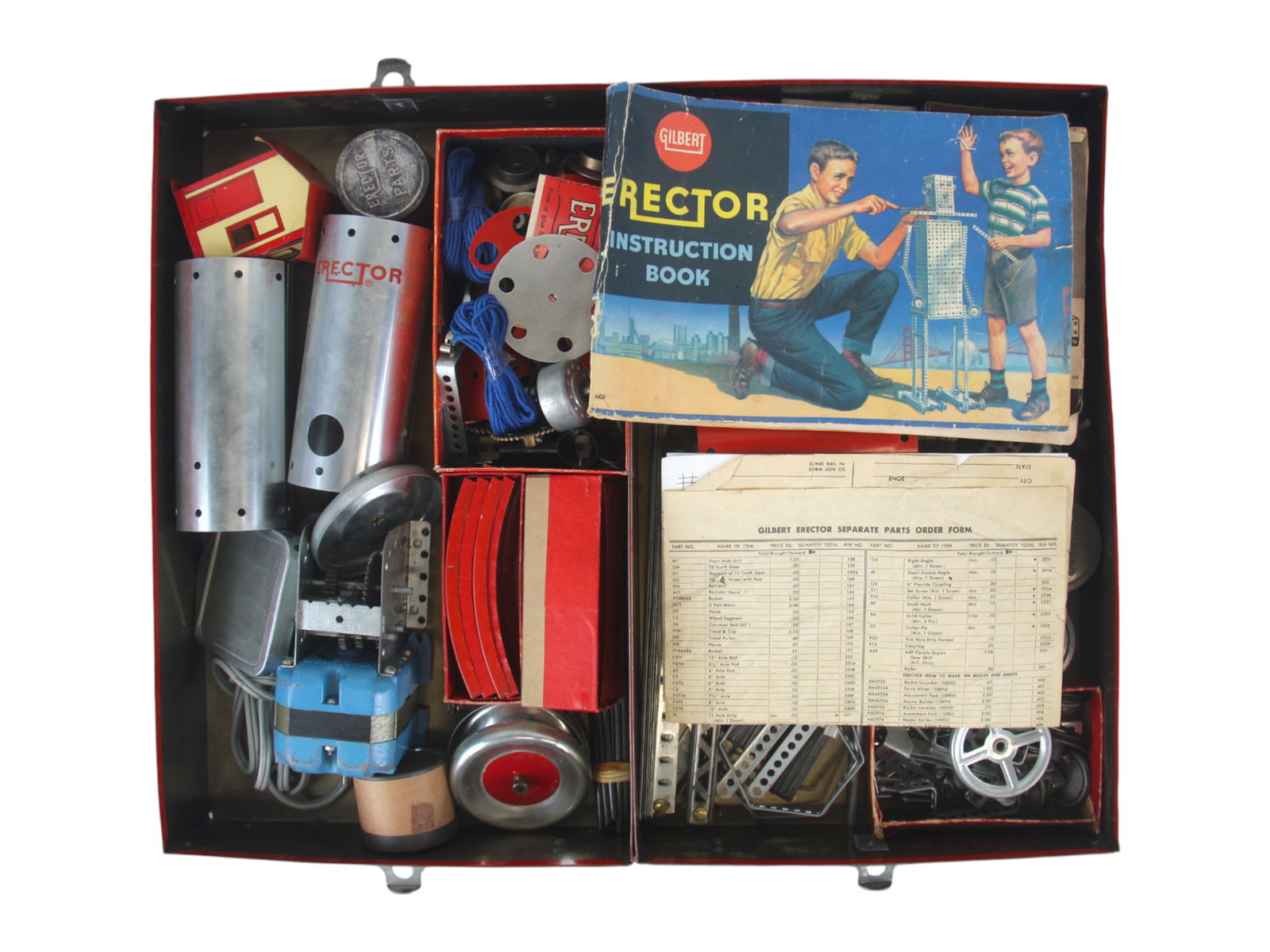 Boxed A.C. Gilbert #10094 & 10084 Erector Sets - 5