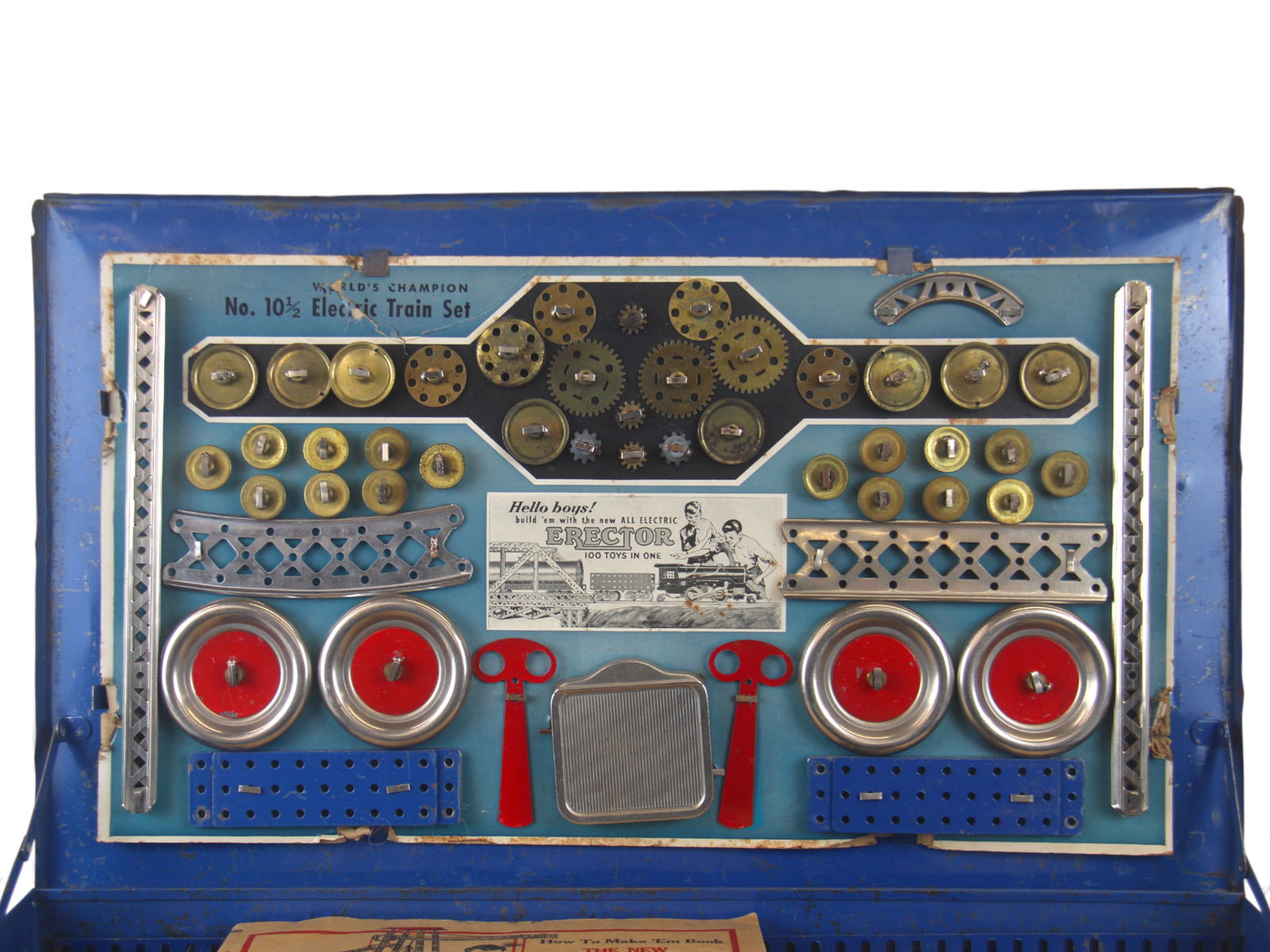 A.C. Gilbert Erector No. 10-1/2 Electric Train Set - 2