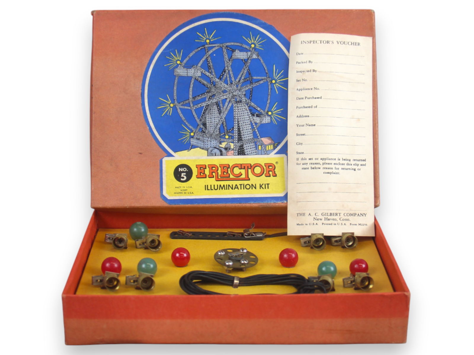 (3) Boxed Erector No. 5 Illumination Kits - 6