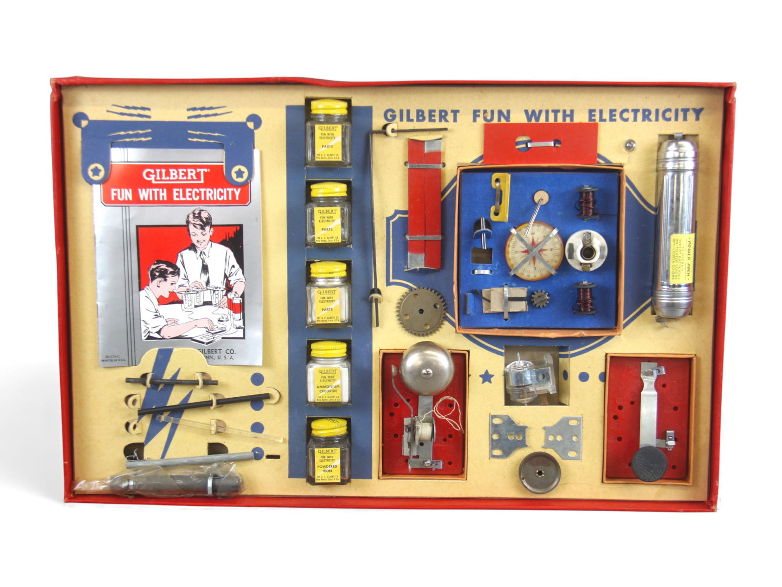 (2) 1938 Gilbert No. 3 "Fun With Electricity" Sets - 5