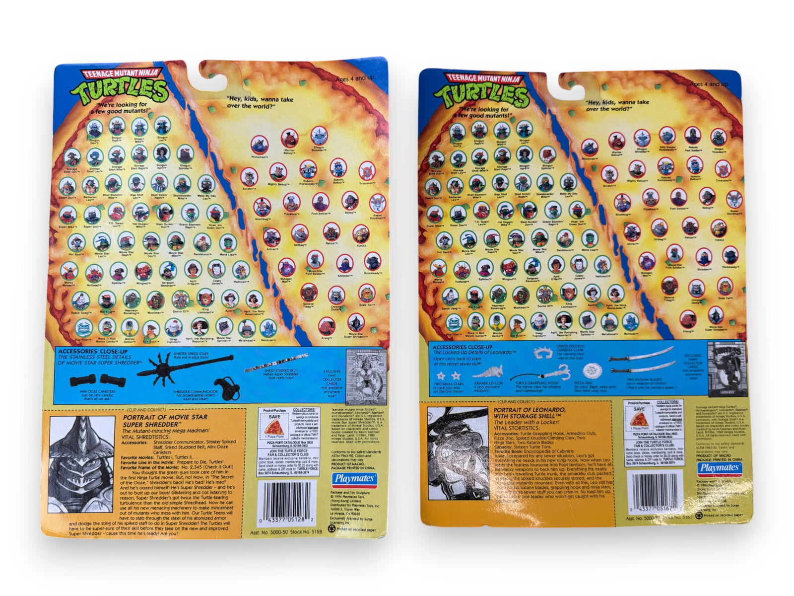 TMNT (7) Figures including Bebop & Shredder - 4