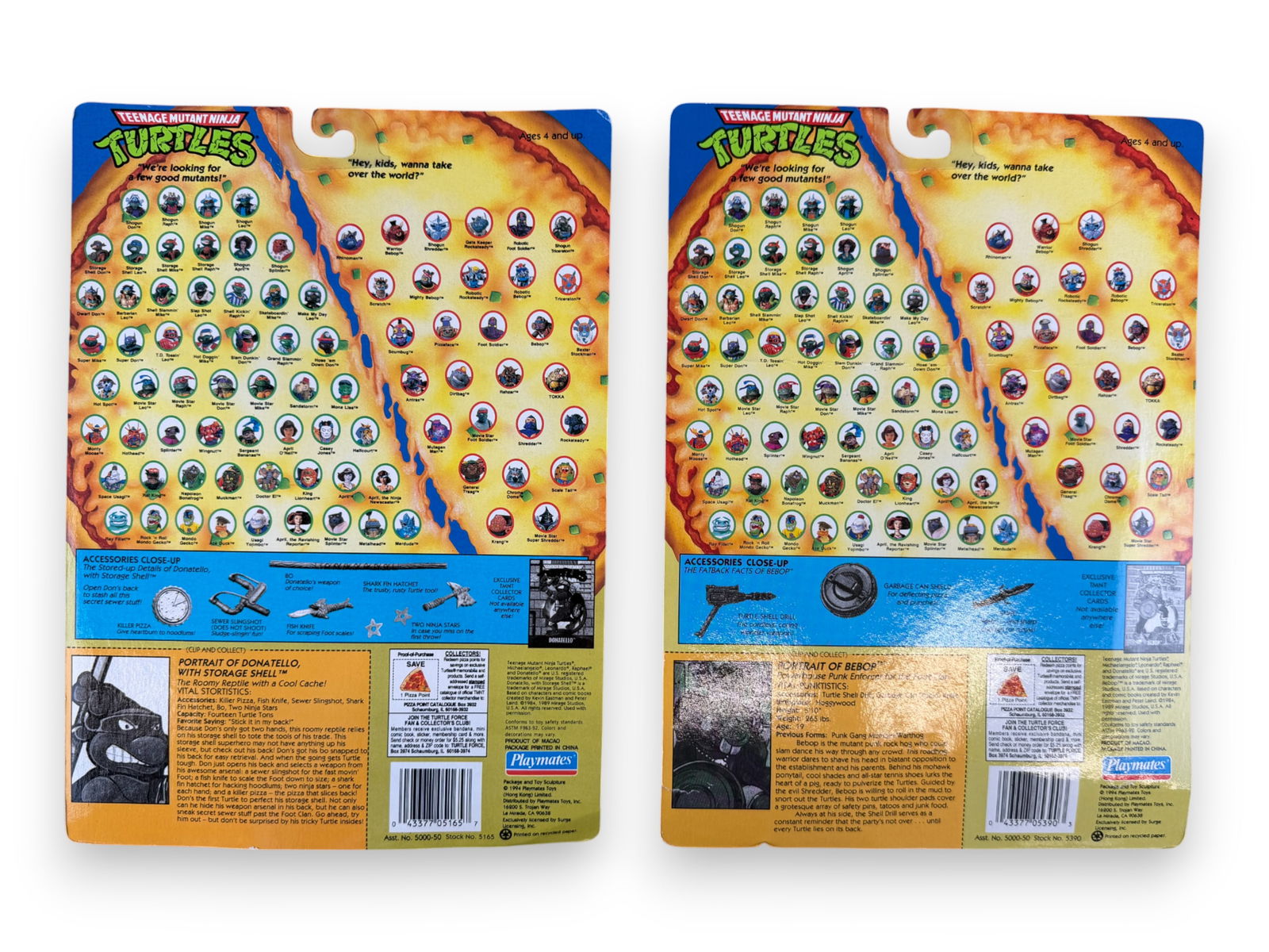 TMNT (7) Figures including Bebop & Shredder - 6