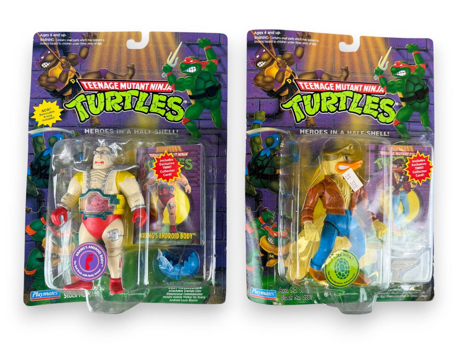 TMNT (7) Figures including Bebop & Shredder - 7