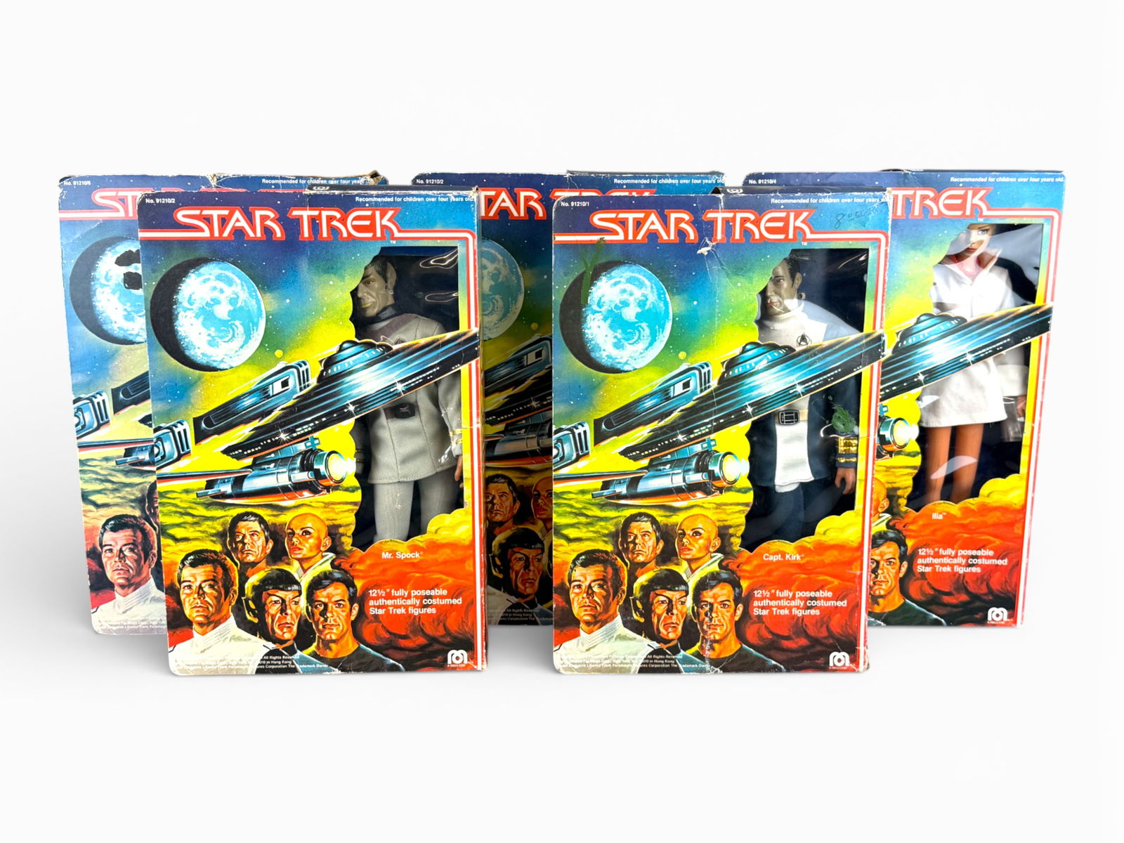 (5) 1979 Mego 12.5" Star Trek Figures in Box (1 of 4)