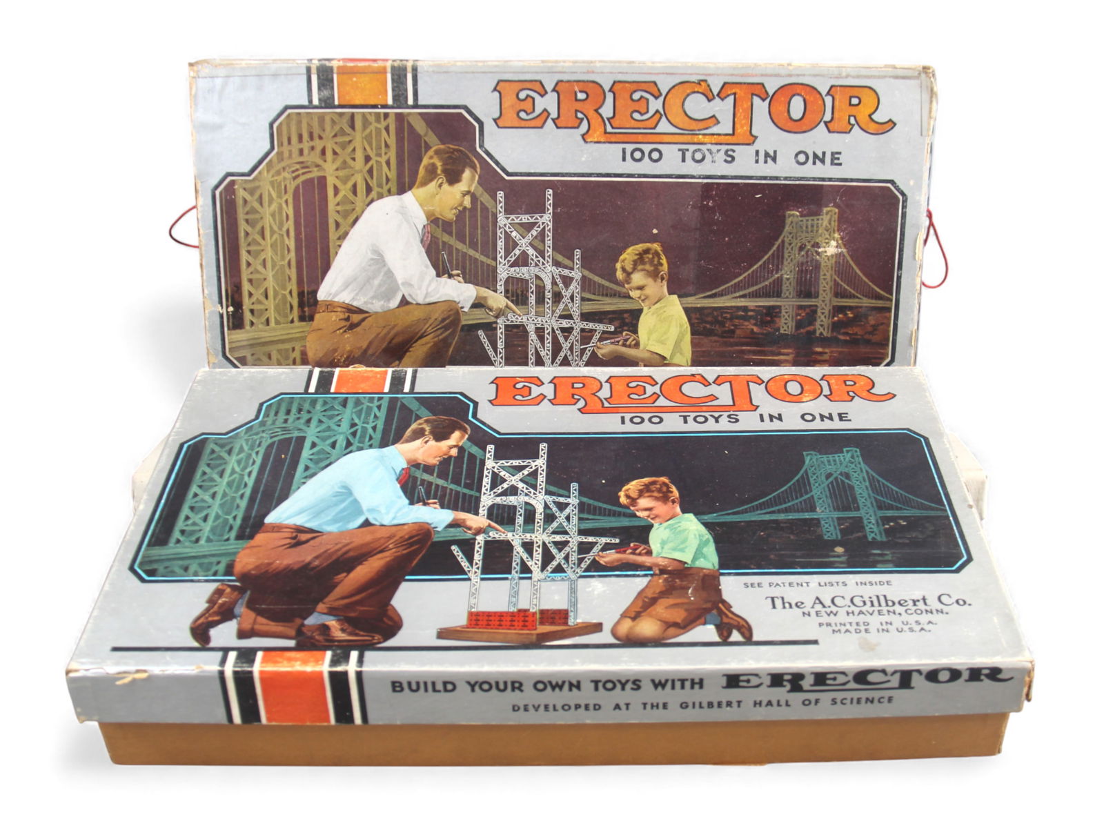 Gilbert Erector Sets No. 4-1/2 and 6-1/2 (1 of 10)